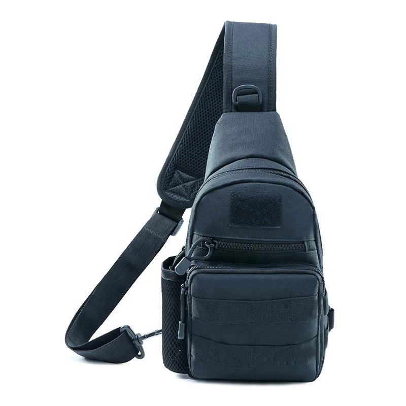 LUPU BL055 Women's Waterproof Sports Tactical Chest Bag Multifunctional Outdoor Crossbody Shoulder Messenger for Travel