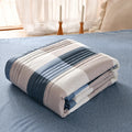 Hot Sale Cheap Embroidered Organic OEKO-tex Certified Quilt Comforter Warm Soft Polyester Bed Quilts Customized Size Home Hotel
