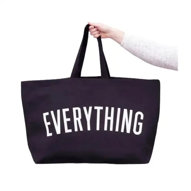 Recycle Grocery Tote Bag Custom Printed Logo Heavy Canvas Large Bulk Reusable Personalized Cotton Shopping Bag