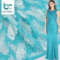 Wholesale Fashion Lace Fabric Embroidery Tulle Lace Fabric for Wedding Party Dress