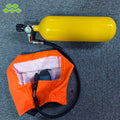 With Bag and Hood Firefighting Equipment Emergency Escape Breathing Device Light Weight EEBD Gas Cylinder