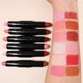 Private Label 2 in 1 Custom Logo Cheek Tint Pink Cream Private Label Waterproof Vegan Contour Bronzer Highlighter Blush Stick