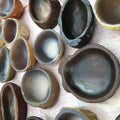 HZ Wholesale Hand Carved Natural Agate Quartz Crystal Bowl