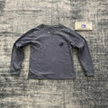 DENIMGUYS Custom Streetwear Men's 100% Cotton Vintage Embroidery Long Sleeve T-Shirt Oversized Screen Print T-shirts for Men