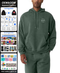 Custom High Quality 310-480 Gsm Cotton Fashion Blank Hoodie Men's Oversized Streetwear Pullover Hoodie Custom Logo Men Hoodies