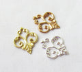 Brass Filigree 15.5 X 13 mm Art Decorations DIY Crafts