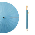 24 Bone Long Handle Outdoor Umbrella for Men Classic Design Enlarged Straight Rod Business Gift for Advertising