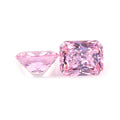 Wuzhou Wholesale Synthetic CZ Gemstone Octagon Shape Pink Loose Colored Cubic Zirconia CZ Stones