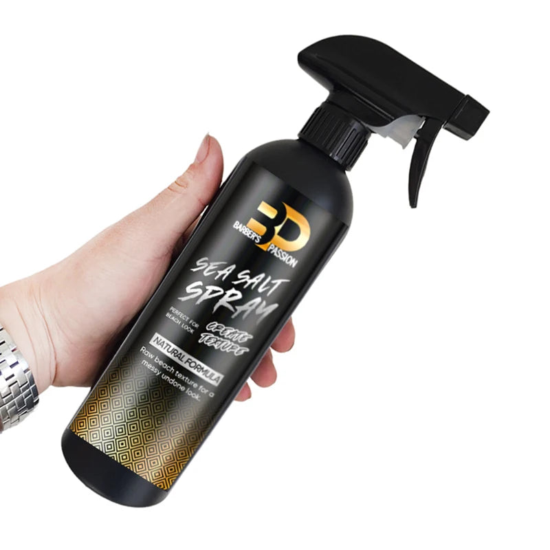 BARBERPASSION Wholesale Customize Scent Natural Look Non Greasy Sea Salt Hair Spray for Hair Beach Wave Volume
