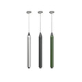 OEM Handheld logo Milk Frother Electric Stainless Steel Manual Milk Frother for Coffee Cappuccino