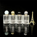 New 30ML50ML Perfume Bottle Vertical Strip Glass Spray Bottle Round Cap Portable Cosmetic Sub-bottling for Perfume