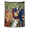 Ins Polyester Cotton Boho Rug Jacquard Custom Woven Blanket Tapestry Picnic Blanket for Camping Hiking