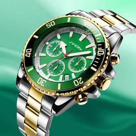 Luxury Men's Watches Waterproof Quartz Timekeepers Stylish Brand Watches Men Stainless Steel Durability Watches
