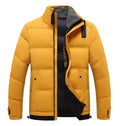 Wholesale Custom Thick Fur Warm Winter Outwear Cotton Coat Big Size Windproof Puff Jacket for Men