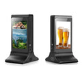 FYD835E Dual 7 Inch WIFI Interactive Board Tabletop Digital Signage  Advertising Charging Display Player Built-in Motion Sensor