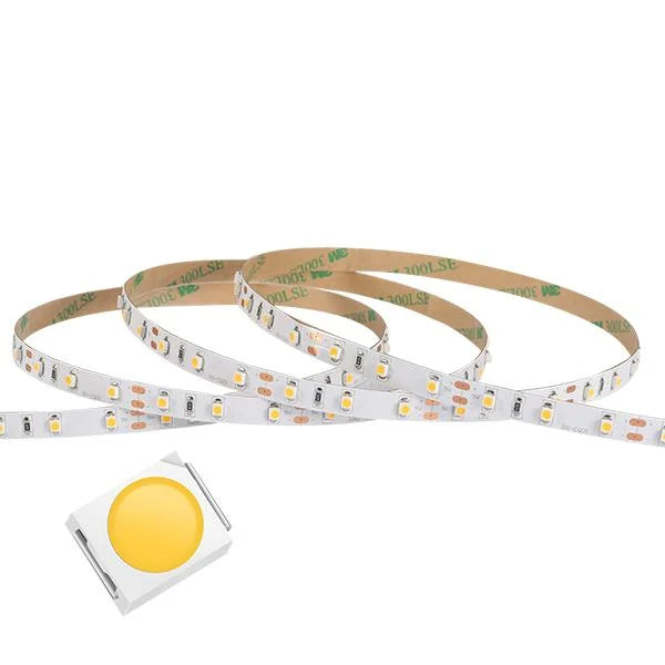 Elegant 66 LED 3528 USB-Powered Copper Body LED Tape Lights High CRI Slim Design DC5V/3.7V 2.5-5W for Accent Task Lighting