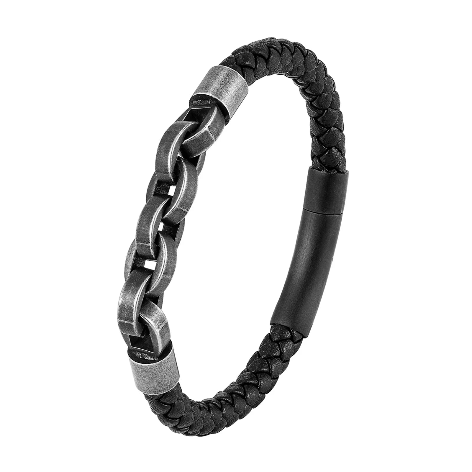 Vintage Punk Jewelry Wholesale Bracelet Charm Steel China Hand Bracelet Stainless Steel Clasp Antique Bangle for Men