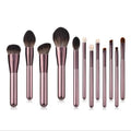 2023 Hot Sale Kabuki Foundation Blending Eyeshadow Brush Super Soft Goat Hair Makeup Brushes Makeup Brush Set