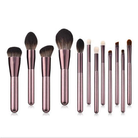 2023 Hot Sale Kabuki Foundation Blending Eyeshadow Brush Super Soft Goat Hair Makeup Brushes Makeup Brush Set