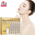 Ready to Ship Private Label 2 Pieces Set Golden Firm Skin Facial Serum Essence Protein Line Lifting Face Collagen Threads