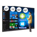 OEM ODM 55 65 75 86 100 110 Inch Interactive Flat Panel Multi Touch Screen Digital Whiteboard Smart Board for Education