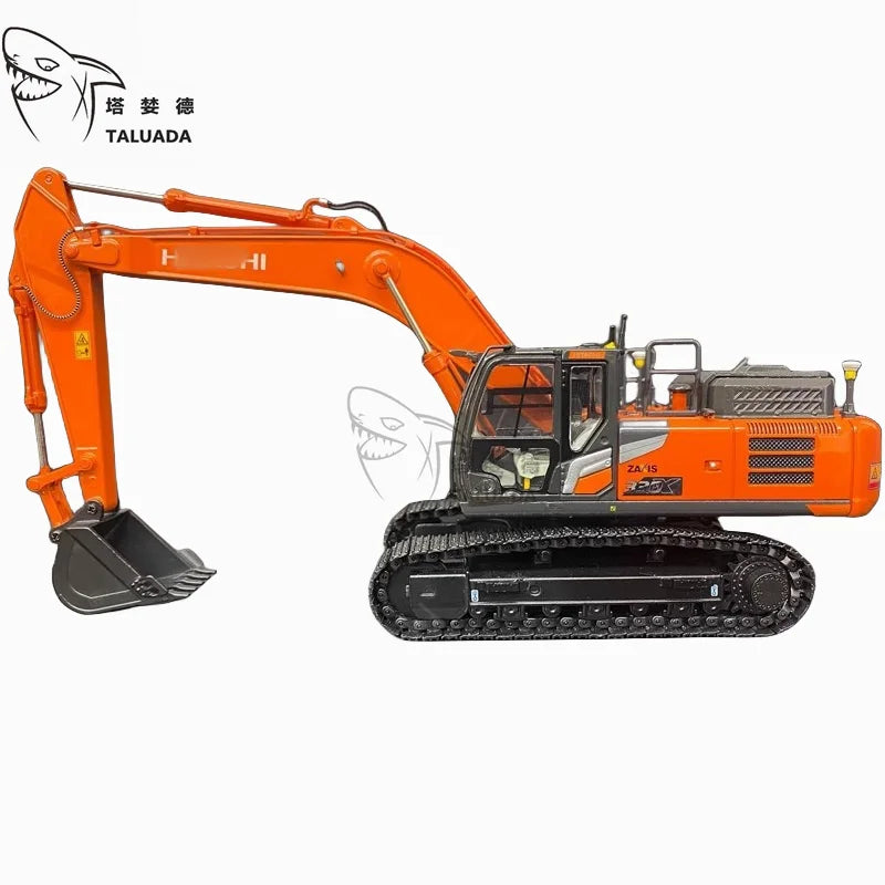 TALUADA Alloy 1:50 Scale ZX330-7 ZAXIS330X-7 ZW310-6 Copper Loader Hydraulic Excavator Model Toy
