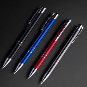 Wholesale Metal Ball Pen With Logo Customized High Quality Aluminum Metal Ballpoint Pen Promotional Gift