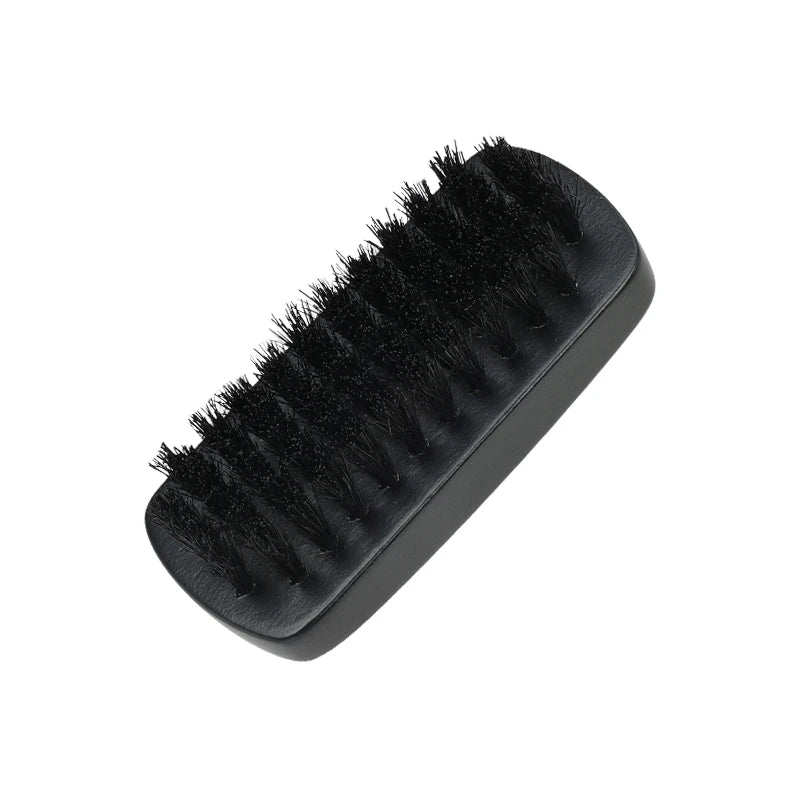 Factory Wholesale Custom Logo Pig Hair Wooden Sneaker Shoe Cleaning Brush