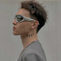 Aesthetic Y2K Sunglasses Men Outdoor Bicycle Cycling Sports Sun Glasses Women Vintage Shades Fashion Punk Eyewear