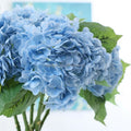 2025 Popular Large Hydrangea Artificial Flowers for Wedding Home Vase Flower Arrangements Valentine's Day Decorative Latex