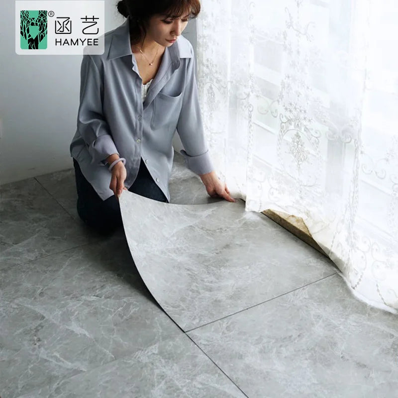 Vinyl Waterproof Adhesive Marble Wooden Stone Pvc Vinyl Flooring Tile Pvc Floor Panel