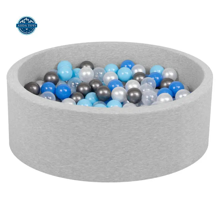 Custom 90cm Color Round Toddler Sponge Foam Soft Durable Play Ball Pit for Kids Indoor School Use