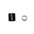 Shiny Black Aluminum Perfume Cap Magnetic Caps with Collar