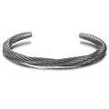 Vintage Nostalgic Viking Bracelet Silvery Colour Punk Bracelet Hip Hop Punk Gothic Opening Bracelet First Banquet Jewelry Gifts