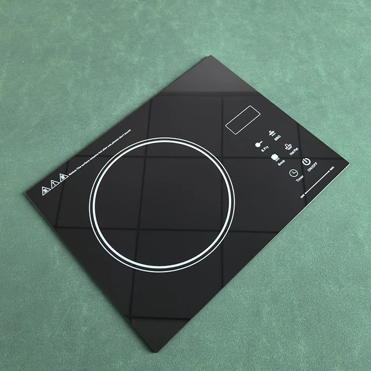 Thermal Shock Resistance Vitro Ceramic Glass High Temperature Printing Crystallince Glass for Induction Cooker