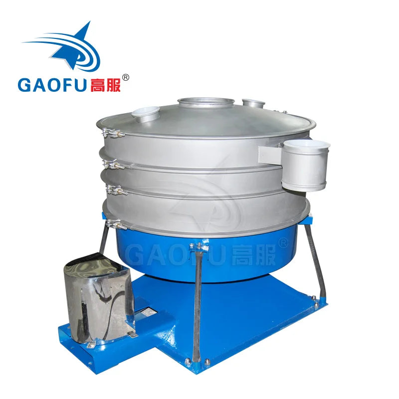 Gaofu Vibrating Screen Corn Starch Sieving Food Powder Vibrator Sieve Screening Tumbler Vibration Sifter Separator Machine