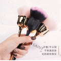 Rose Flower Makeup Brush Manicure Nail Art Dust Powder Remover Brush