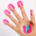 26Pcs Nail Polish Anti Flooding Plastic Clip Reusable U-Curve Nail Polish Anti-Overflow Protector