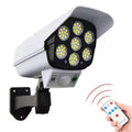 Outdoor Camera Solar Motion Sensor Wall Lamp Outdoor Simulation Monitoring Security Lighting  Solar Lamp Camera