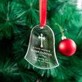 2026 Factory Cheap K9 Blank Glass Christmas Ornament Custom with 3d Laser Christmas Tree Ornaments for Christmas Dec