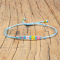 Go2boho Miyuki 2022 Loom New Fashion Delica Woven Beads Colorful Flowers Charms for Girls Cute Heart DIY Jewelry Bracelet Making