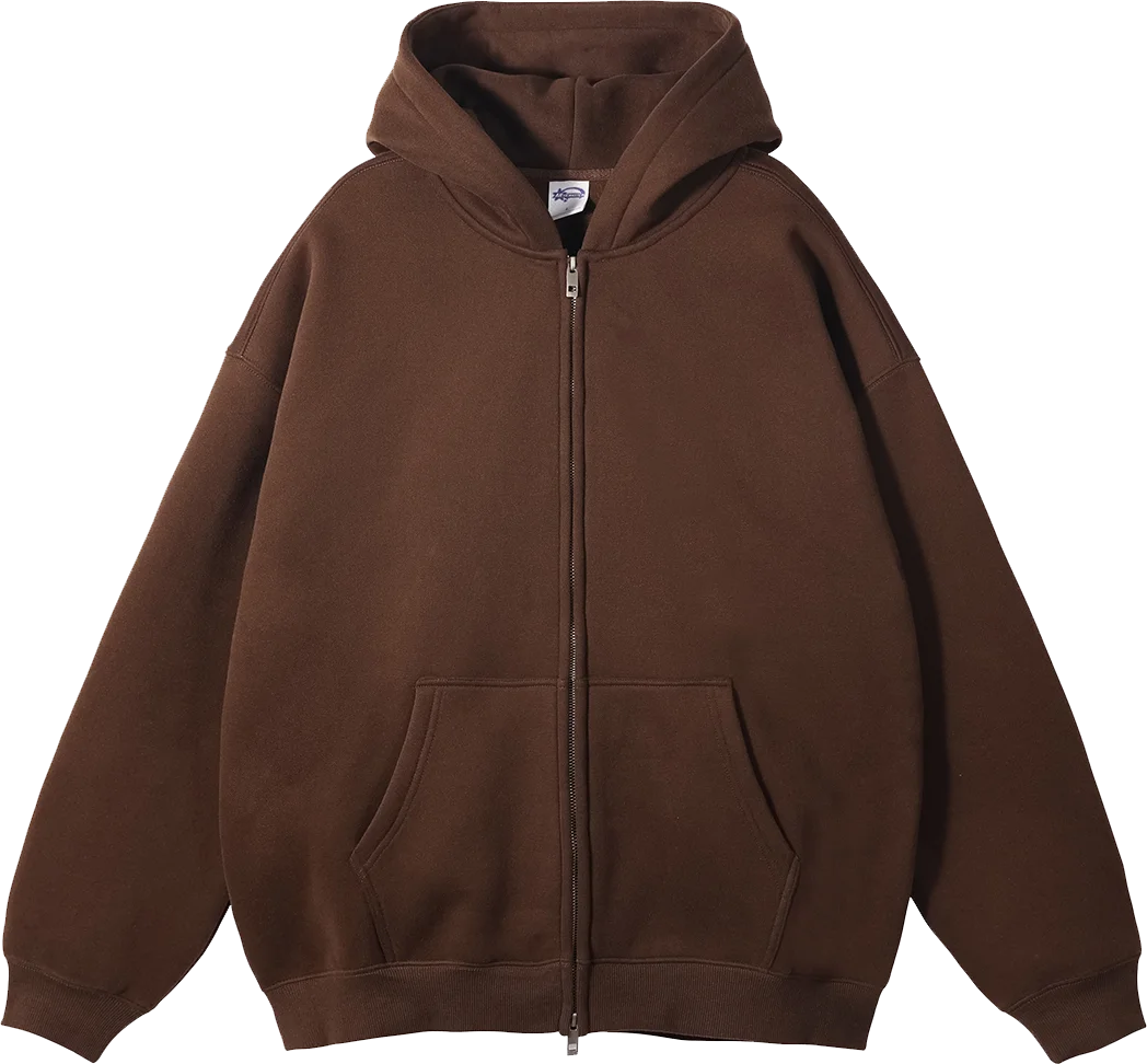 Heavy Weigh Custom Zip up Hoodie Custom logo Oversize Pullover Blank Heavyweight Full Face Zip up Hoodie