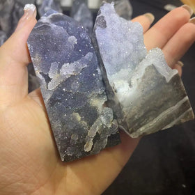 Wholesale Natural Crystal Sphalerite With Durzy Tower for Home Lucky Decoration