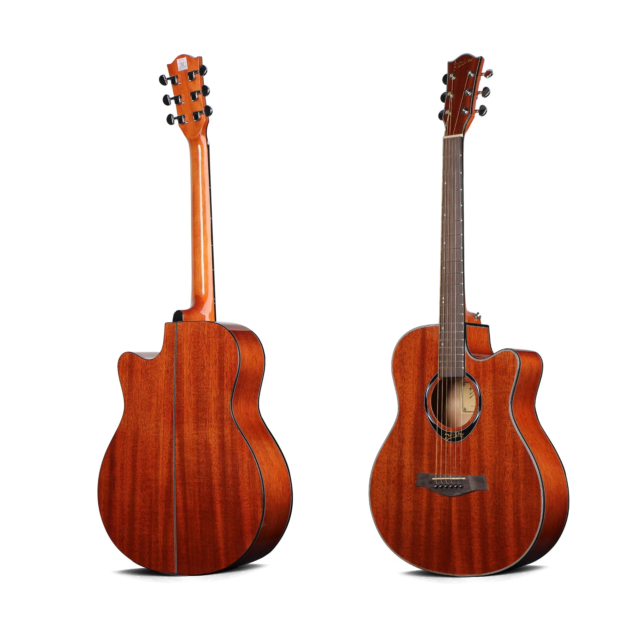 Mahogany 40 Inch Acoustic Guitar Electric Guitar with Pickup