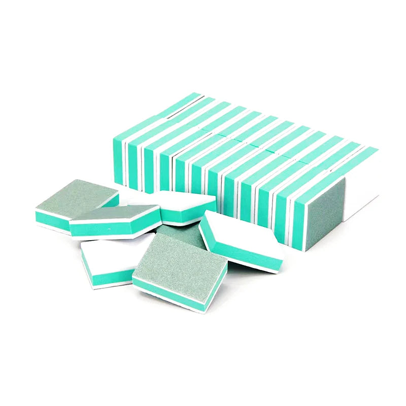 Wholesale Nail Buffer Buffing Sanding Files Mini Nail File Blocks Colorful Sponge Buffer Block