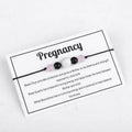 Natural Stone Beads Opal Pregnancy Card Bracelet ST266