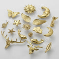 Hot Sale Creative Dresser Cupboard Closet Drawer Brass Kitchen Cabinet Furniture Knobs