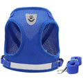 Custom Private Label Reflective No Pull Soft Padded Adjustable Breathable Air Mesh Step-in Pet Dog Vest Harness with Leash MegaBDM