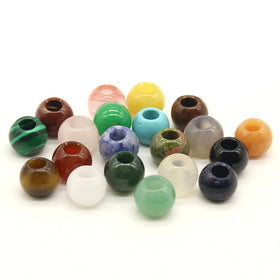 Wholesale Decorative DIY Beads and Charms for Jewelry Making Crystal Stone Loose Bead