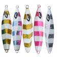 Luminous Metal Jig Lure Slow Pitch Jigging Lead Fish Iron Bait 100g 130g 160g 200g Fishing Tackle Lures Hard Bait